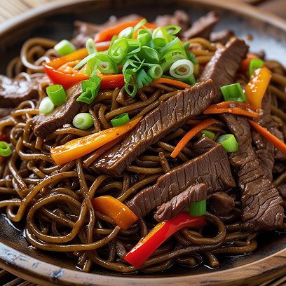 Yakisoba de Carne