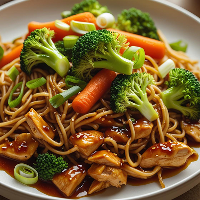 Yakisoba de frango
